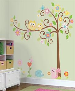 Happi Trä Gigant Wallsticker-3