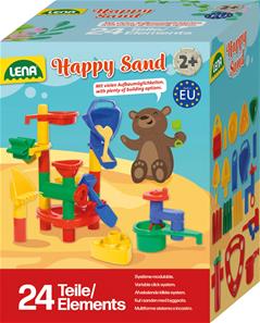 Happy Sand - modulär sandleksak – 24 delar-4