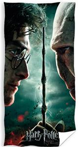 Harry Potter and the deathly hallows Badhandduk - 100 procent bomull