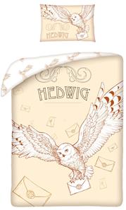 Harry Potter Hedwig Påslakanset 100x135 cm - 100 procent bomull