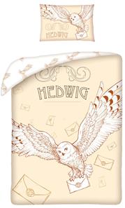 Harry Potter Hedwig Påslakanset 100x135 cm - 100 procent bomull