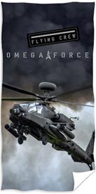 Helikopter ''Omege Force'' Badhandduk - 100 procent bomull