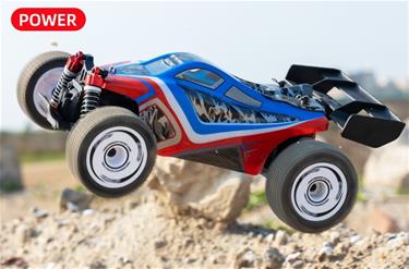 Guokai Off-Road Buggy 1:16 4WD Radiostyrd  bil  2,4Ghz 35 km/h, Blå-3