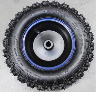 Hjul komplett blå bak för ATV Renegade 1000W