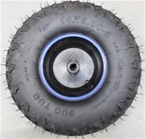 Hjul Komplett Blå bak till Renegade Brushless 1060W 36V 1060W