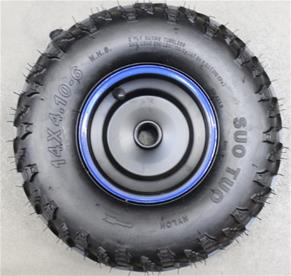 Hjul Komplett Blå Fram för Renegade Brushless 1060W 36V