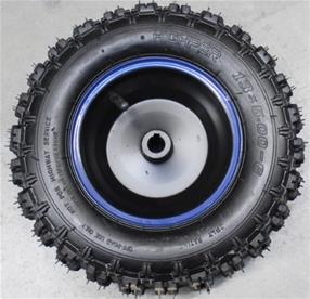 Hjul komplett blå väska för ATV Renegade 1000W