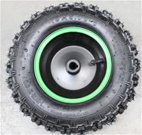 Hjul komplett grön bak för ATV Renegade 1000W