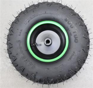 Hjul Komplett Grön bak till Renegade Brushless 1060W 36V Brushless