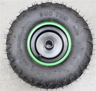 Hjul Komplett Grön Fram för Renegade Brushless 1060W 36V