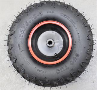Hjul Komplett Röd Bak för Renegade Brushless 1060W 36V