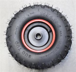 Hjul Komplett Röd Fram för Renegade Brushless 1060W 36V