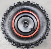 Hjul komplett röd fram till ATV Renegade 1000W