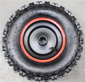Hjul komplett röd fram till ATV Renegade 1000W