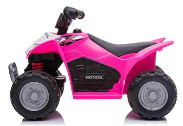 Honda TRX250X EL-ATV för barn 6V med Lädersäte, Rosa-2