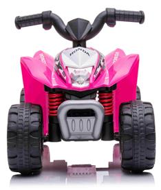 Honda TRX250X EL-ATV för barn 6V med Lädersäte, Rosa-3