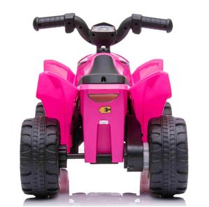 Honda TRX250X EL-ATV för barn 6V med Lädersäte, Rosa-6