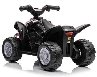 Honda TRX250X EL-ATV för barn 6V med Lädersäte, Svart-3