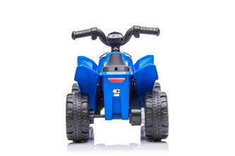 Honda TRX250X EL-ATV för barn med 7,2V Lithium + Lädersäte, Blå-10