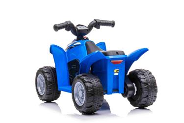 Honda TRX250X EL-ATV för barn med 7,2V Lithium + Lädersäte, Blå-13