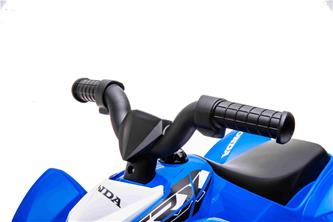 Honda TRX250X EL-ATV för barn med 7,2V Lithium + Lädersäte, Blå-15