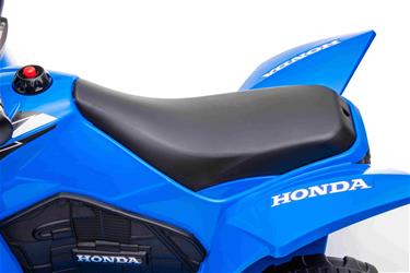 Honda TRX250X EL-ATV för barn med 7,2V Lithium + Lädersäte, Blå-5