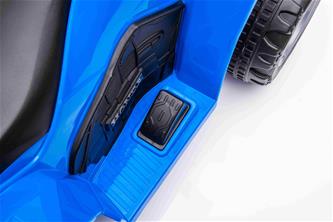 Honda TRX250X EL-ATV för barn med 7,2V Lithium + Lädersäte, Blå-6