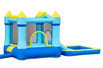 Hoppborg Mega Vattenland  ''Castle'' 365 x 175 x 177 cm-6
