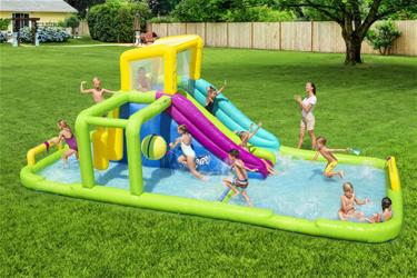 Hoppborg Mega Vattenland ''Splash Course'' 710 x 310 x 265 cm-2