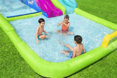 Hoppborg Mega Vattenland ''Splash Course'' 710 x 310 x 265 cm-8