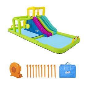 Hoppborg Mega Vattenland ''Splash Course'' 710 x 310 x 265 cm-9