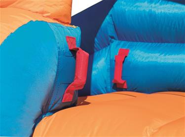 Hoppborg Mega Vattenland ''Turbo Splash'' 365x320x270 cm-9