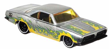 Hot Wheels 50TH Zamac Flames - 68 PLYMOUTH BARRACUDA FORMULA S