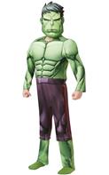 Hulk Deluxe Barn Utklädningskläder (9-10 år)