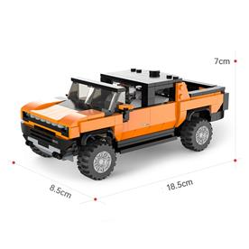 Hummer EV Byggblock Bil 1:30 (Från 6 år)-6