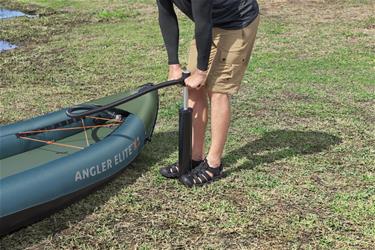 Hydro Force Angler Elite X1 Uppblåsbar fiskekajak Kit 380 cm-9