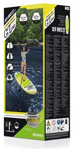 Hydro-Force SUP Paddle Board 3.05mx84cmx12cm Sea Breeze Set-6