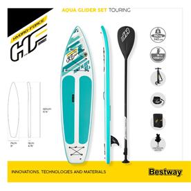Hydro-Force SUP Paddle Board 320 x 79 x 12 cm Aqua Glider sæt-14