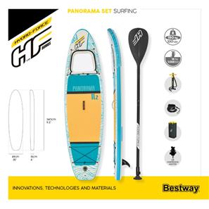 Hydro-Force SUP Paddle Board 340 x 89 x 15 cm Panorama set-12
