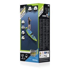 Hydro-Force SUP Paddle Board Aqua Excursion Tech sæt 381x79x15cm -3