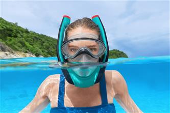 Hydro-Pro Flowtech Snorkelmask Stl. S/M-5