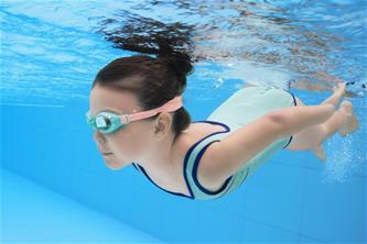 Hydro-Swim Simglasögon ''Sparkle `N Shine'' från 3 år, blå-2