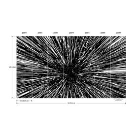 Hyper Space Konst Galleri Tapet 320 x 183 cm-3