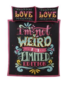 I'm not weird - I'm limited Edition-sängkläder-3