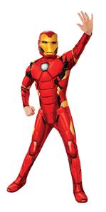 Iron Man Deluxe utklädningsdräkt (3-8 år)