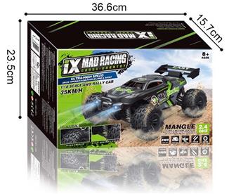 iX Mad Racing 1:18 2.4G 4WD high speed radiostyrd bil 35km/t-5