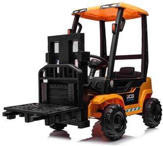 JCB el Gaffeltruck för barn 12V med 2,4G fjärrkontroll