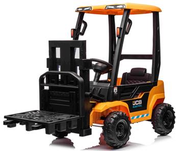 JCB el Gaffeltruck för barn 12V med 2,4G fjärrkontroll-14
