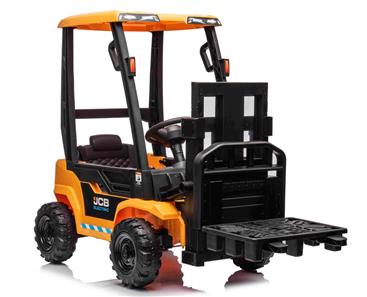 JCB el Gaffeltruck för barn 12V med 2,4G fjärrkontroll-17