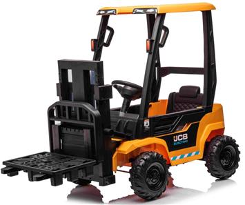 JCB el Gaffeltruck för barn 12V med 2,4G fjärrkontroll-6